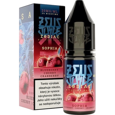 Zeus Juice Zodiac Sophia Salt 10 ml 20 mg
