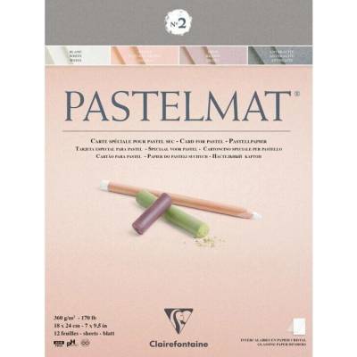 Clairefontaine Blok na pastel Pastelmat No.2 (18x24)