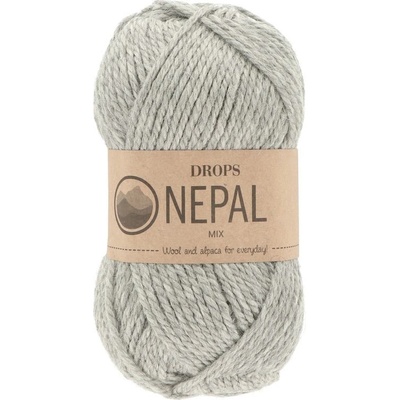 Drops Nepal MIX 0501 sivo hnedá