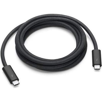 Apple Thunderbolt 3 Pro Cable (2m) - професионален тъндърболт 3 (USB-C) кабел за Apple продукти (2 метра) (черен)