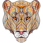 HARAHU Дървен пъзел - Leopard / M KP21928