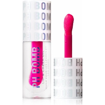 Revolution Beauty PH Bomb Lip & Cheek Oil самооцветяващ се рН балсам за устни и скули цвят Universal 4.5ml
