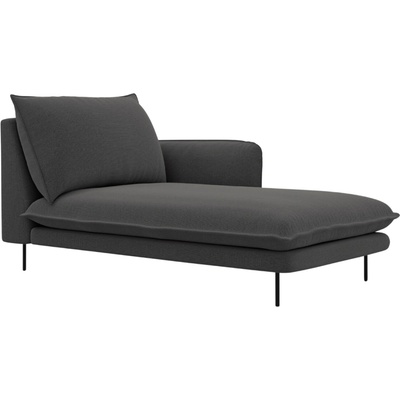 Cosmopolitan Design Vienna čalouněná 170 cm pravá tmavě šedá