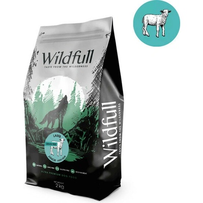 Wildfull Dog Junior Mini Size Grain Free Jehněčí & Dýně 2 kg