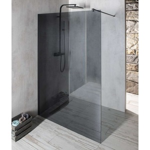 SAPHO Vario - Душ кабина Walk-In, 70x200 см, покрито стъкло, матово черно/димно стъкло GX1370GX1014 (GX1370GX1014)