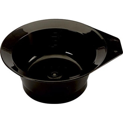 Eurostil Bowl w/rates non-skid 00647/50 protišmyková miska na farbenie čierna