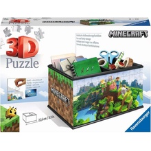 Ravensburger 3D Puzzle 112869 Úložná škatuľa Minecraft 216 dielikov