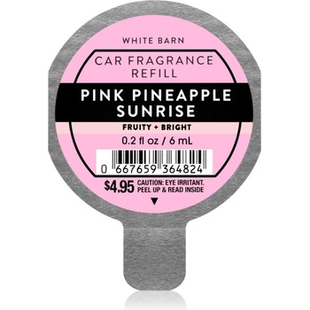 Bath & Body Works Pink Pineapple aроматизатор за автомобил пълнител 6ml