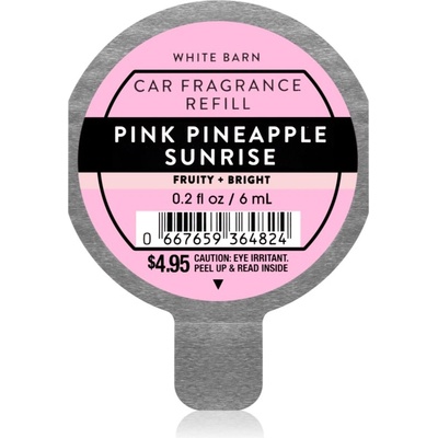Bath & Body Works Pink Pineapple aроматизатор за автомобил пълнител 6ml