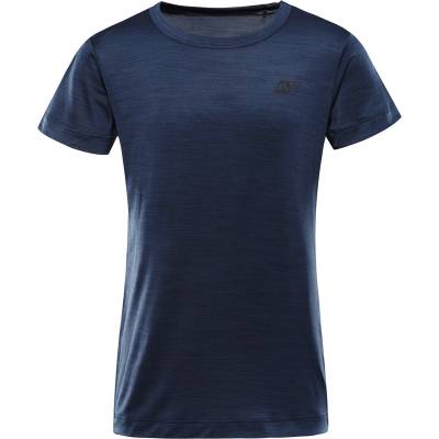 Alpine Pro Детска бързосъхнеща тениска ALPINE PRO BASIKO moonlit ocean ALPINE PRO | Sin | Момчешки | 92-98