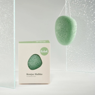 Kvitok Konjacová houbička se zeleným jílem – Zbozi.Blesk.cz