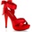 Pleaser USA Pleaser Cocktail-568 Red 36