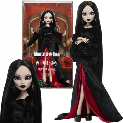 Mattel panenka Monster High x Wednesday Morticia Addams