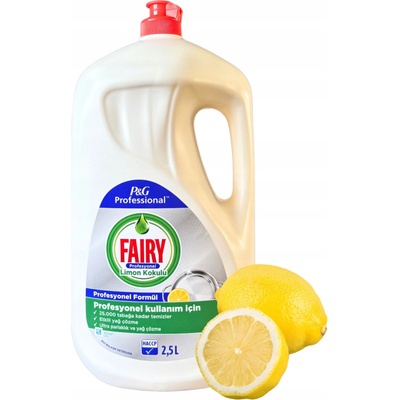 Fairy Professional prostriedok na umývanie riadu Lemon 2,5 l