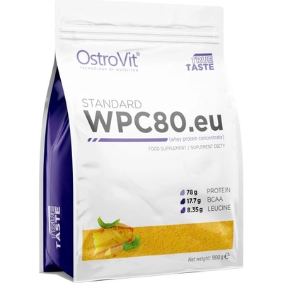 OstroVit Whey Protein Concentrate 80% [900 грама] Домашен кекс