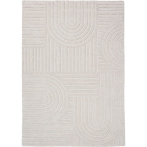 Flair Rugs Ръчно изработен вълнен килим в цвят слонова кост 160x230 cm Zen Garden - Flair Rugs (503119381728)