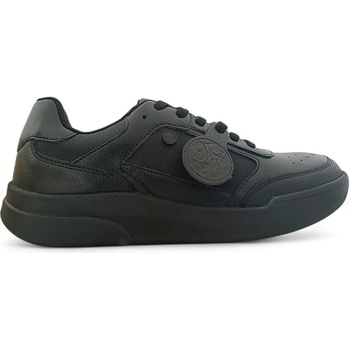 Pretty Green Обувки Pretty Green Mens Welwyn Moc Toe Formal Shoes - Black