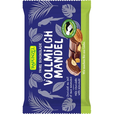 Rapunzel Bio mléčná s mandlemi 100 g