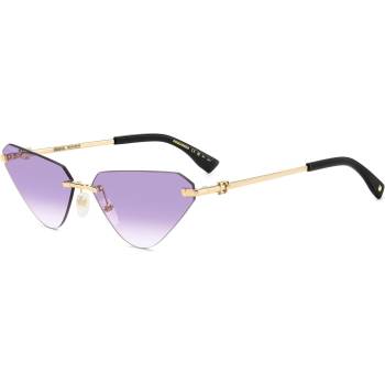 Dsquared2 Слънчеви очила DSquared2 Women's Cat Eye Round Sunglasses - Gold Violet
