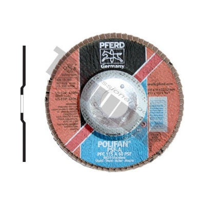 Pferd Kotúč brúsny lamelový 125 mm Z60 22610