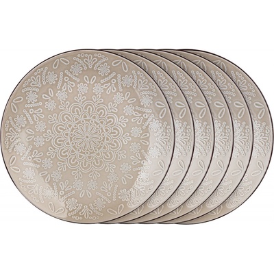 Banquet Sada mělkých talířů Shape 27 cm 6 ks