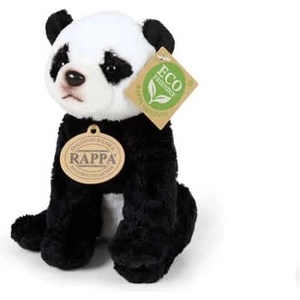 Rappa Плюшена играчка Панда, седяща, 15 см