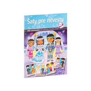 Presco Group Šaty pre NEVESTY – Kniha samolepiek
