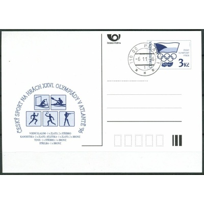 Česká pošta (1996) CDV 20 O - ČR - XXVI. LOH v Atlantě