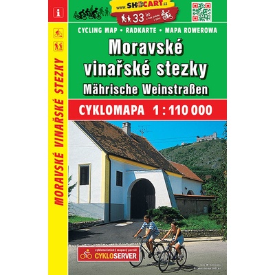 Moravské vinařské stezky 1:100 000