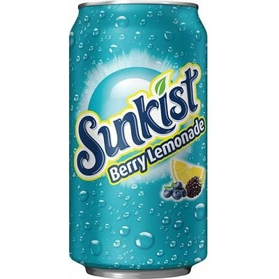 Sunkist limonáda s příchutí bobulových plodů 355 ml