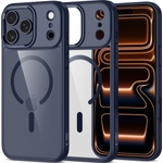 Tech-Protect MAGMAT MagSafe iPhone 17 Pro Max тъмно син/прозрачен (5906302334278)