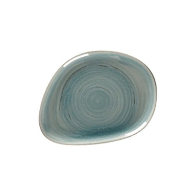 RAK Porcelain Spot tanier plytký 22 x 16,5 cm zafírový SSRFLFP22-12
