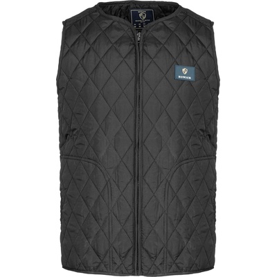 Howick Елек Howick Men's Quilted Windproof Winter Puffer Gilet - Black