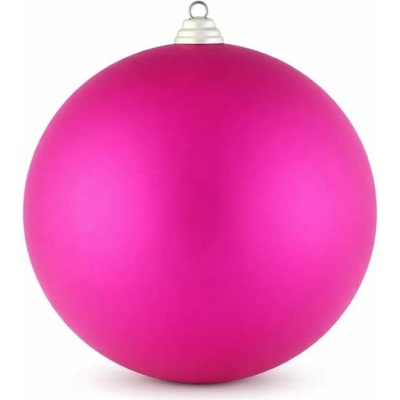 DECOLED Velká vánoční koule 30 cm, růžová, matná