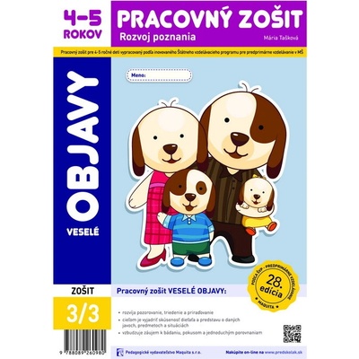 Veselé objavy pracovný zošit 4-5 (2026, 28. edícia)