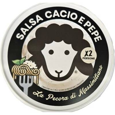 La pecora di massimiliano roztíratelný sýr pecorino s pepřem 125 g