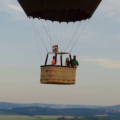 Soukromý let balonem pro dva dvouhodinový Základní 1h