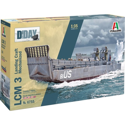 Italeri LCM 3 Landing craft mechanized 1:35