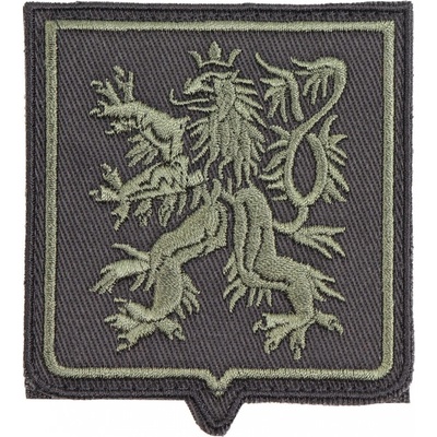 Nášivka ČESKÝ LEV bojová velcro