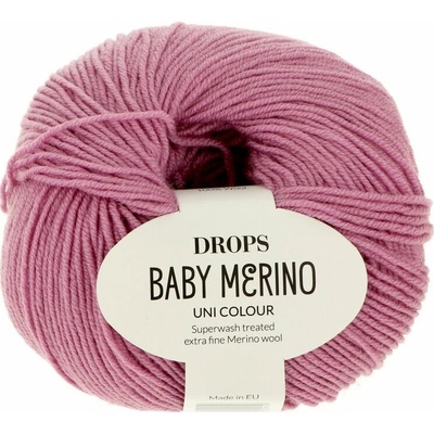 Drops Baby Merino UNI 27 tmavá ružová