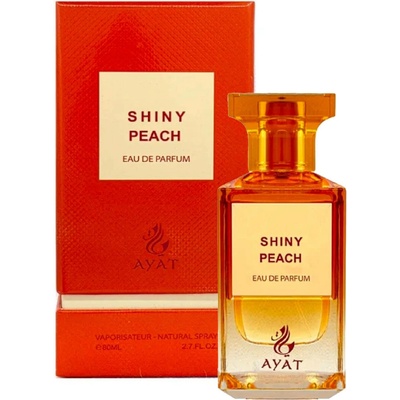 Ayat Fancy Series shiny peach parfémovaná voda unisex 80 ml