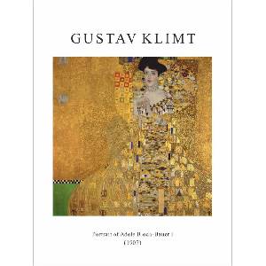  Принт Портрет на Адел Блох-Бауер I, Густав Климт - репродукция (Print1079)