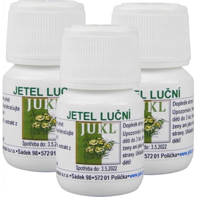 Jukl Bylinářství kořenářství Tinktura Jetel luční 3 x 30 ml