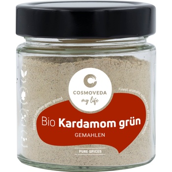 COSMOVEDA Био зелен кардамон - смлян - 70 г