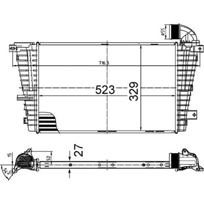 Chladič turba MAHLE CI 513 000S (CI513000S)