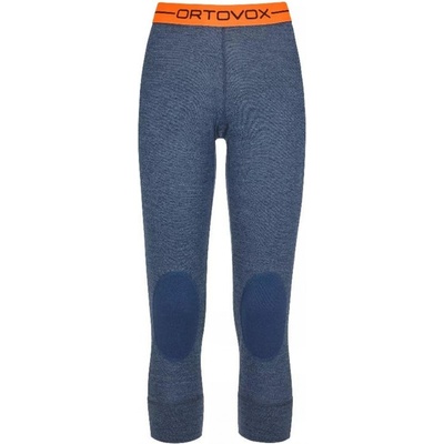 Ortovox 185 Rock'n'wool Short Pants W dámské krátké spodky Night blue blend žíhaná mod