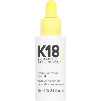 K18HAIR Molecular Repair Hair Oil подхранващо сухо олио за увредена и крехка коса 10ml