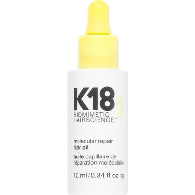 K18HAIR Molecular Repair Hair Oil подхранващо сухо олио за увредена и крехка коса 10ml
