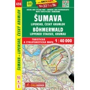 Mapy a průvodci Šumava Lipensko Český Krumlov mapa 1:40 000 č. 436