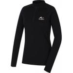 HUSKY Дамска термо блуза с цип Merow Zip L, черна (hsk-HT0-0831)